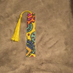 Colorful Bookmark with Tassel